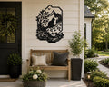 Wolf Mountain Metal Wall Art, Rustic Cabin Decor