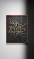 Steel Wall Panel Urban Grid