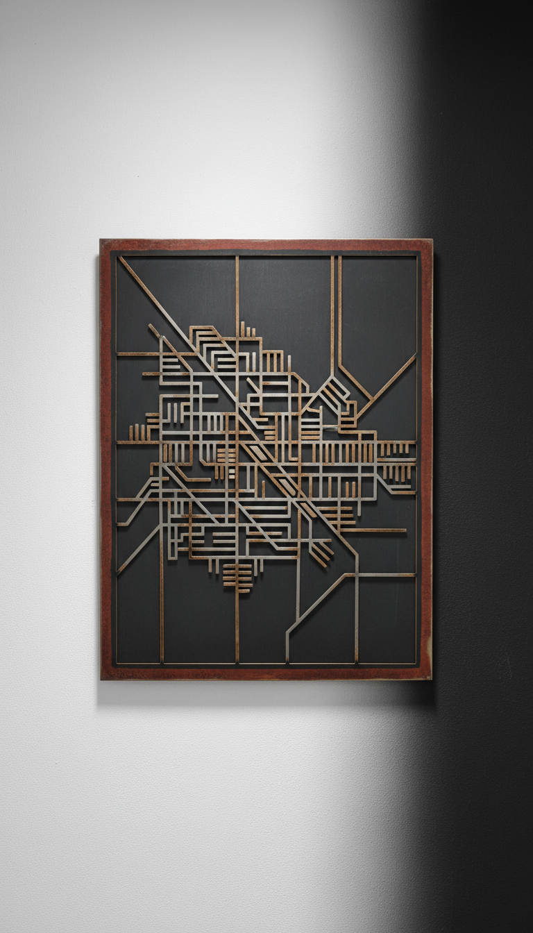 Steel Wall Panel Urban Grid