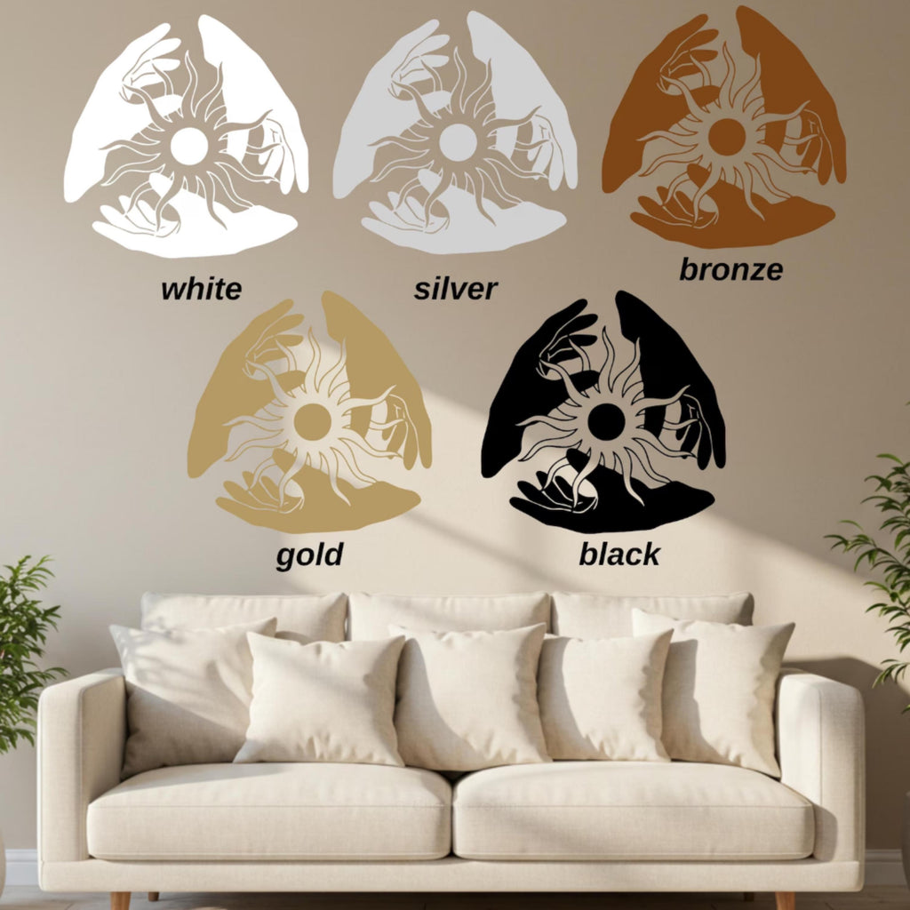 3 Leaf Metal Wall Art Set, Modern Botanical Decor