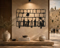 Western Wall Metal Art – Jerusalem Silhouette, Jewish Prayer Decor