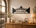 Valentine Personalized Bridge Metal Wall Art – Romantic Gift