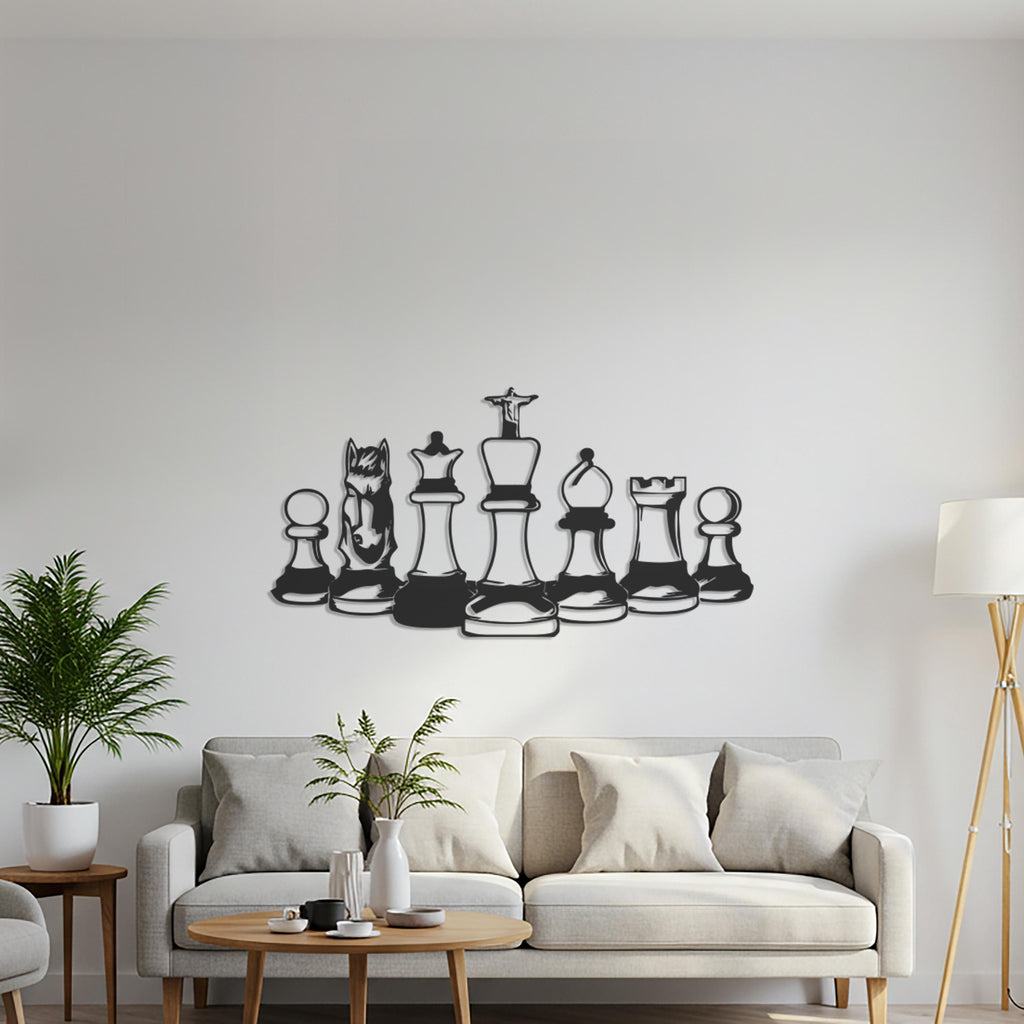 Chess Wall Art – Spiritual Christian Metal Decor