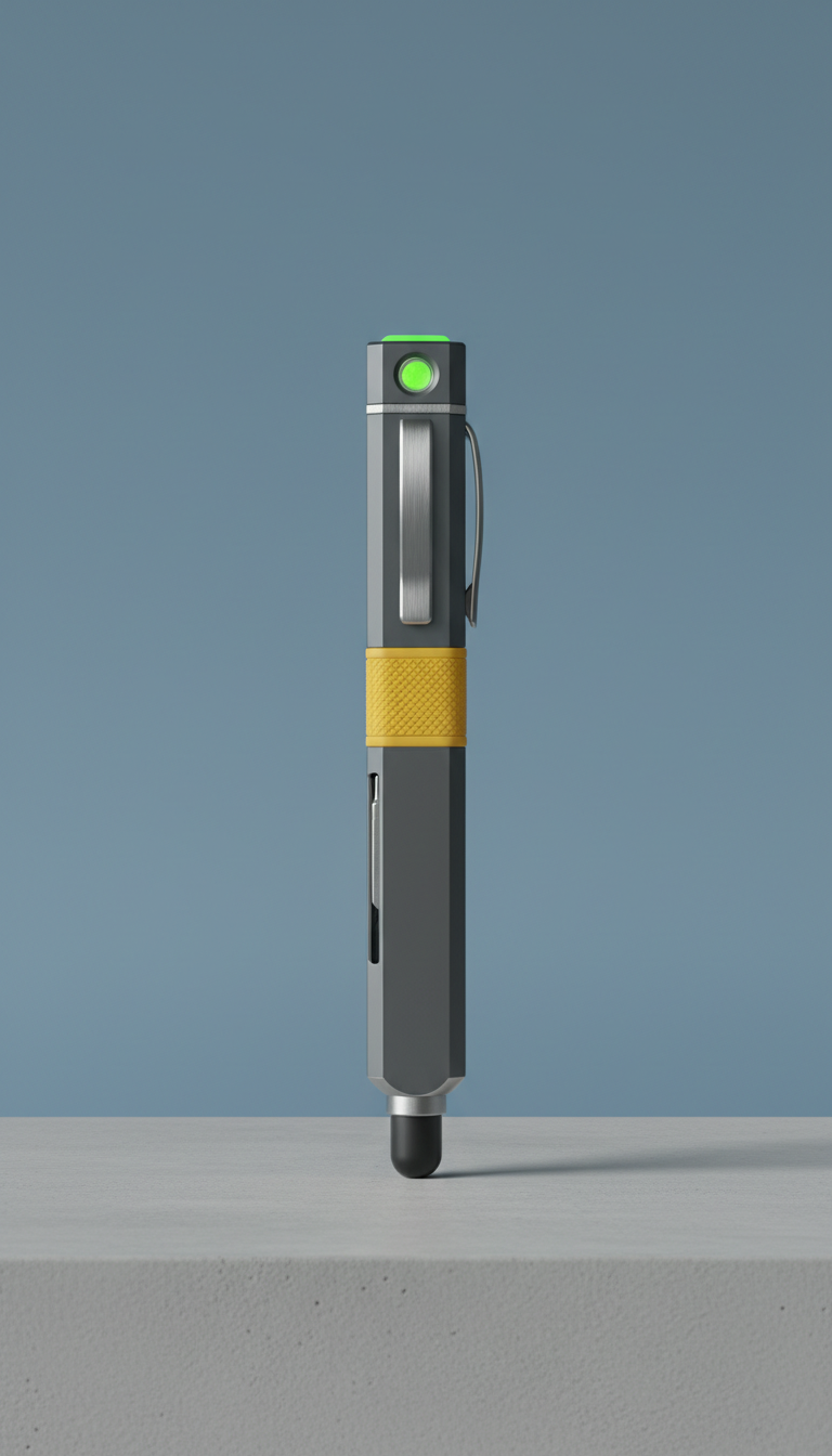 Compact Multi-Tool Stylus Pen
